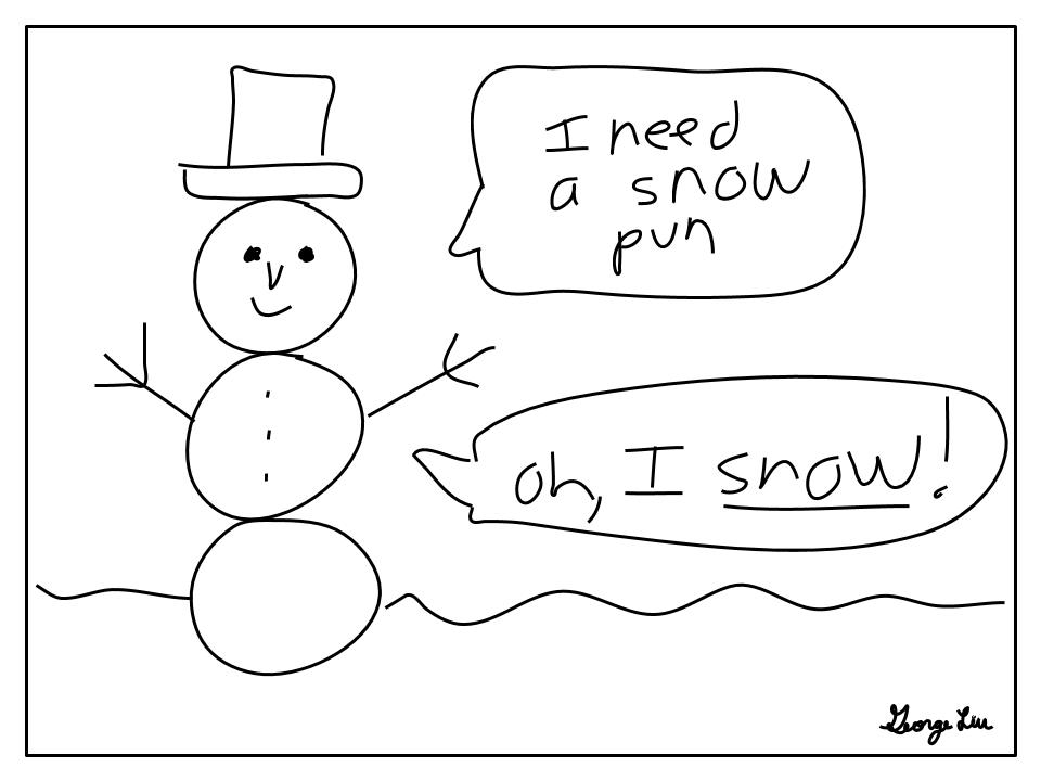 Cover photo for Punderline 8: Snow day Cover photo for Punderline 8: Snow day